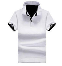 Mens Stand Collar Polo Shirt - SHOP ELC 