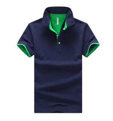 Mens Stand Collar Polo Shirt - SHOP ELC 