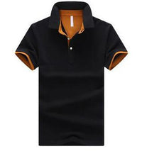 Mens Stand Collar Polo Shirt - SHOP ELC 