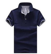 Mens Stand Collar Polo Shirt - SHOP ELC 