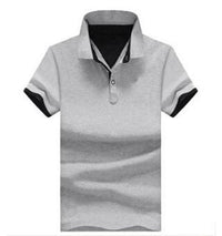 Mens Stand Collar Polo Shirt - SHOP ELC 