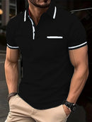 Summer Polo Shirt Button Pocket Men's Sports Polo Shirt - SHOP ELC 