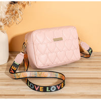 All-matching Casual Heart-shaped Embroidered Bag - SHOP ELC 