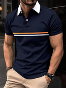 Polo Shirt Button Stitching Men's Sports - SHOP ELC 