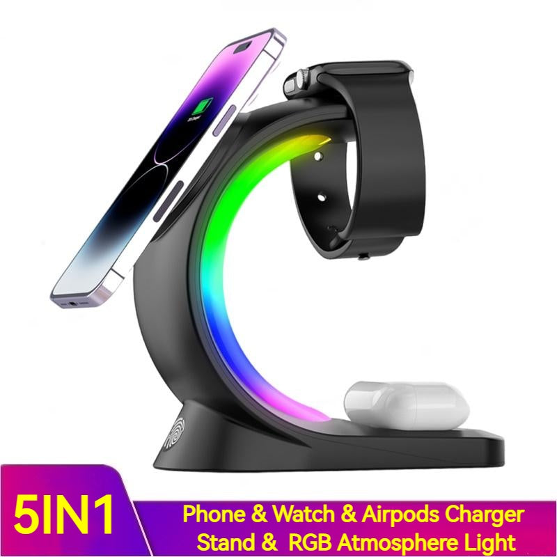 4 In 1 Magnetic Wireless Charging Station