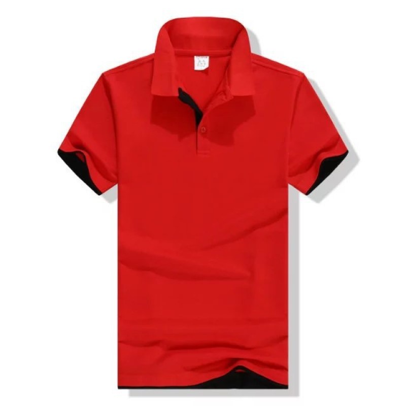 Mens Stand Collar Polo Shirt - SHOP ELC 