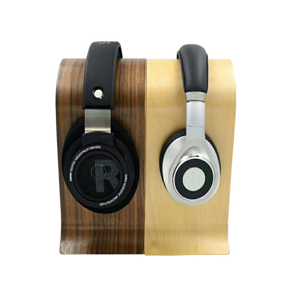 Creative Wood Headphone Stand